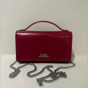 NWT Marc Jacobs THE GLAM MIRROR MINI BAG - lipgloss pink